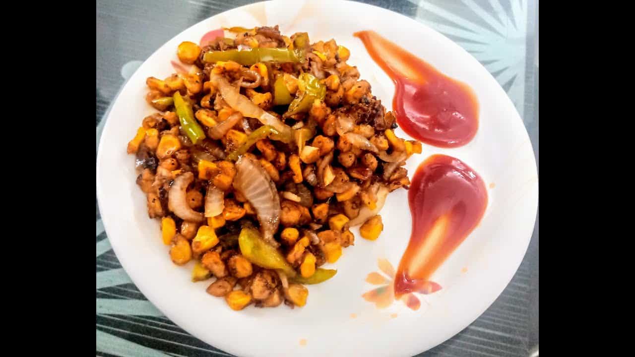 घर पे बनाये होटल जैसे टेस्टी क्रिस्पी कॉर्न चिल्ली | Crispy corn chilli recipe | Delicious Pakwan