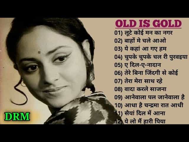OLD IS GOLD-सदाबहार पुराने गाने II पुराने सुपरहिट्स गाने II पुराने हिंदी गाने II लता मंगेशकर